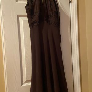 Anne Klein brown dress 4p
